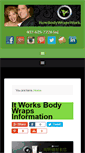 Mobile Screenshot of howbodywrapswork.com